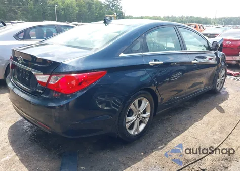 2013 Hyundai Sonata Limited из США, поврежденный, VIN 5NPEC4AC2DH580261